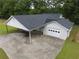 An aerial view of a home with covered parking at 2759 Bay Ridge Dr, Loganville, GA 30052