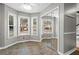 Dining nook area with bay window and mirrored closet at 4971 Jenny Dr, Acworth, GA 30101