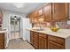 Functional kitchen layout with classic cabinetry and stainless appliances at 4971 Jenny Dr, Acworth, GA 30101
