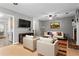 Cozy living room featuring modern furnishings and open-concept design at 4971 Jenny Dr, Acworth, GA 30101