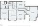 Second floor plan view detailing bedrooms, bathrooms, and closet spaces for easy navigation at 129 Crown Walk, Mcdonough, GA 30253