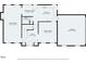 Detailed first floor plan showcasing the layout of the home, including living spaces and garage at 129 Crown Walk, Mcdonough, GA 30253