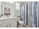 Clean bathroom with a sink and shower at 1974 Hosack Sw Hl, Marietta, GA 30064