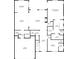 Detailed floor plan showcasing the layout of the main level of this home at 1974 Hosack Sw Hl, Marietta, GA 30064