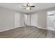 Main bedroom with bathroom featuring updated shower and walk in closet at 3216 Montheath Ct, Duluth, GA 30096