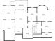 Upstairs floor plan displaying rooms and square footage at 7406 Cherry Blossom Way, Winston, GA 30187