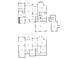 Detailed floor plan showcasing the layout of the home's multiple levels, rooms, and overall design at 7406 Cherry Blossom Way, Winston, GA 30187