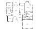 Main level floor plan displaying rooms and square footage at 7406 Cherry Blossom Way, Winston, GA 30187