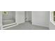 This bedroom features neutral walls, carpet, natural light and steps to a second room at 157 Palisade Ne Dr, Rydal, GA 30171