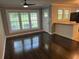 Living room featuring hardwood floors and natural light at 2903 Santa Barbara Dr, Decatur, GA 30032