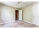 Bedroom with a ceiling fan and white trim, offering potential for customization and upgrades at 3391 Quail Hollow Trl, Snellville, GA 30039