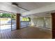 Relaxing screened-in patio with ceiling and recessed lights at 1480 Shady Cove Ln, Lawrenceville, GA 30043