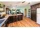 Spacious kitchen with stainless steel appliances, a large island, and ample storage space at 689 Hardin Rd, Temple, GA 30179