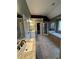 This spacious bathroom offers double sinks, a soaking tub and a separate glass shower at 3360 Keenland Rd, Marietta, GA 30062