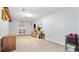 Finished basement area with neutral carpet, bright lighting, and plenty of space for storage or recreation at 2675 Springside Ct, Douglasville, GA 30135