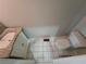 Bathroom with white toilet, white tile floors, and white vanity with granite countertop at 3773 Summer Rose Dr, Atlanta, GA 30341
