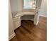 Cozy built-in desk area, perfect for a home office or study space at 4297 Azalea Ridge Way, Hoschton, GA 30548