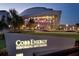 Exterior view of Cobb Energy Performing Arts Centre with lush landscaping at 2548 Crescent Park Ct # 7, Atlanta, GA 30339