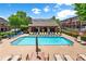 Community pool with ample seating, perfect for relaxing and socializing with friends and Gathering at 2548 Crescent Park Ct # 7, Atlanta, GA 30339