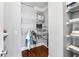 Walk-in closet offering ample storage with shelving and hanging space at 2548 Crescent Park Ct # 7, Atlanta, GA 30339