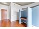 Office nook with built-in desk and shelving in the room at 3300 Windy Ridge Se Pkwy # 1107, Atlanta, GA 30339
