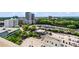 An aerial view of Buckhead with the rooftops of buildings and a parking lot visible at 3334 Peachtree Ne Rd # 1609, Atlanta, GA 30326