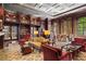 This formal living room offers a sophisticated charm with an office and second story library at 3334 Peachtree Ne Rd # 1609, Atlanta, GA 30326