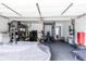 Spacious garage with fitness equipment, offering a convenient workout space at 620 Alcovy Springs Dr, Lawrenceville, GA 30045