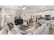 A modern, open-concept living room with hardwood floors and stylish décor at 1023 Merritt Dr # 100, Villa Rica, GA 30180