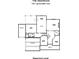 Basement level floorplan with garage and porch slab layout at 3425 Dr Bramblett Rd, Cumming, GA 30028