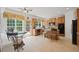 Spacious kitchen with hardwood cabinets, center island, and stainless appliances at 155 Edgewater Trl, Canton, GA 30115