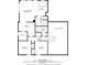 Upstairs floor plan highlighting the primary bedroom, office, and additional bedrooms at 23 Jennifer Ln, Rydal, GA 30171