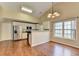 Modern kitchen with stainless steel appliances and granite countertops at 3865 Portico Run Dr, Buford, GA 30519