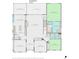 Detailed floor plan showcasing layout, room dimensions, and connections of living spaces at 1253 Oakwood Pl, Loganville, GA 30052