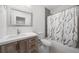 Updated bathroom includes modern fixtures and a stylish vanity at 2324 Oakview Ne Rd, Atlanta, GA 30317