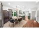 Eat-in dining area with table, seating, and hardwood flooring, perfect for casual meals at 2324 Oakview Ne Rd, Atlanta, GA 30317