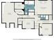 Upstairs floor plan featuring bedrooms, bathrooms, and walk-in closets at 2451 Broad River Pl, Ellenwood, GA 30294