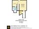 Third floor plan displaying a secondary bedroom, bathroom, and walk-in closet with precise measurements at 6815 Berkley Rd, Cumming, GA 30040