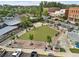 A vibrant town square offers outdoor seating, manicured landscaping, and pedestrian-friendly spaces at 6815 Berkley Rd, Cumming, GA 30040