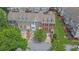 Aerial view of townhomes showing roof lines and neighborhood landscape at 2207 Concordia Se Way # 12, Mableton, GA 30126