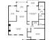 Detailed floor plan illustrating layout, dimensions, and adjacencies of rooms at 2808 Vinings Central Se Dr # 158, Atlanta, GA 30339