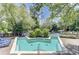 Relaxing hot tub surrounded by lush landscaping provides a serene retreat at 2808 Vinings Central Se Dr # 158, Atlanta, GA 30339