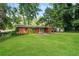 Expansive backyard offers plenty of room for outdoor activities and features a storage shed at 3179 Dogwood Dr, Atlanta, GA 30344