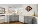 Functional kitchen with modern cabinets, a dishwasher, and ample counter space for meal preparation at 554 Rendevous Rd, Acworth, GA 30102