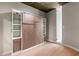 Murphy bed with built-in shelves and cabinets provides a flexible living space at 855 Peachtree Ne St # 3205, Atlanta, GA 30308