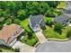 Aerial view of this beautiful home, its yard, landscaping and neighborhood at 347 Cobblestone Court, Hampton, GA 30228
