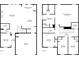 Main floorplan featuring open living room, kitchen, dining room, and foyer adjacent to garage at 911 Sonoma Dr, Lawrenceville, GA 30045