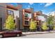 Modern townhome featuring sleek architectural design, balconies, and well-maintained landscaping at 367 Parkway Ne Dr # 3, Atlanta, GA 30312