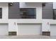Exterior view of garage doors of a modern home at 367 Parkway Ne Dr # 3, Atlanta, GA 30312
