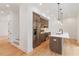 Modern kitchen with stainless steel appliances, wood cabinets, and white countertops at 367 Parkway Ne Dr # 6, Atlanta, GA 30312
